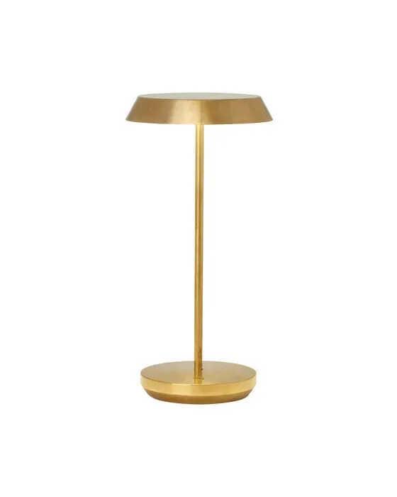 Tepa Accent Rechargeable Table Lamp Brass
