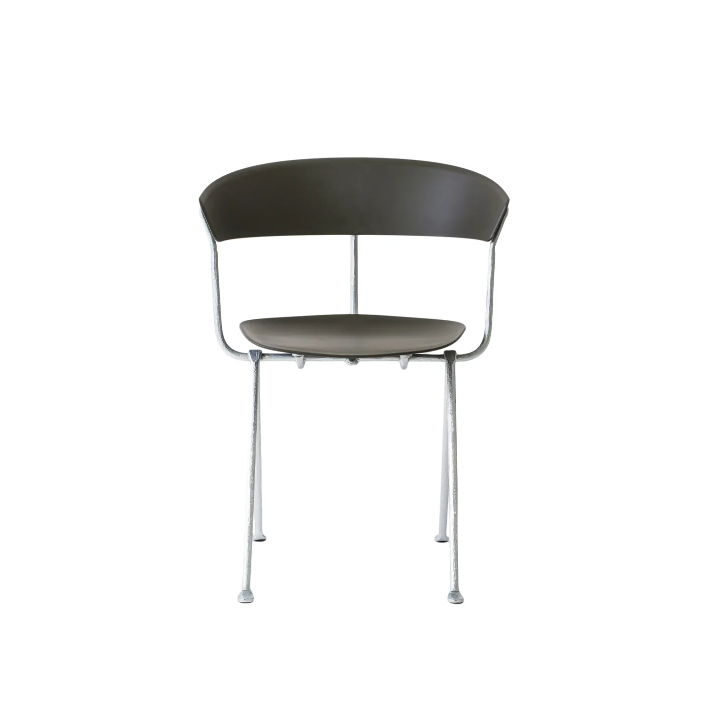 Magis - Officina Chair Black frame/Dark Green PP seat - Matstolar - Ronan & Erwan Bouroullec - Grön,Svart - Metall/Plast