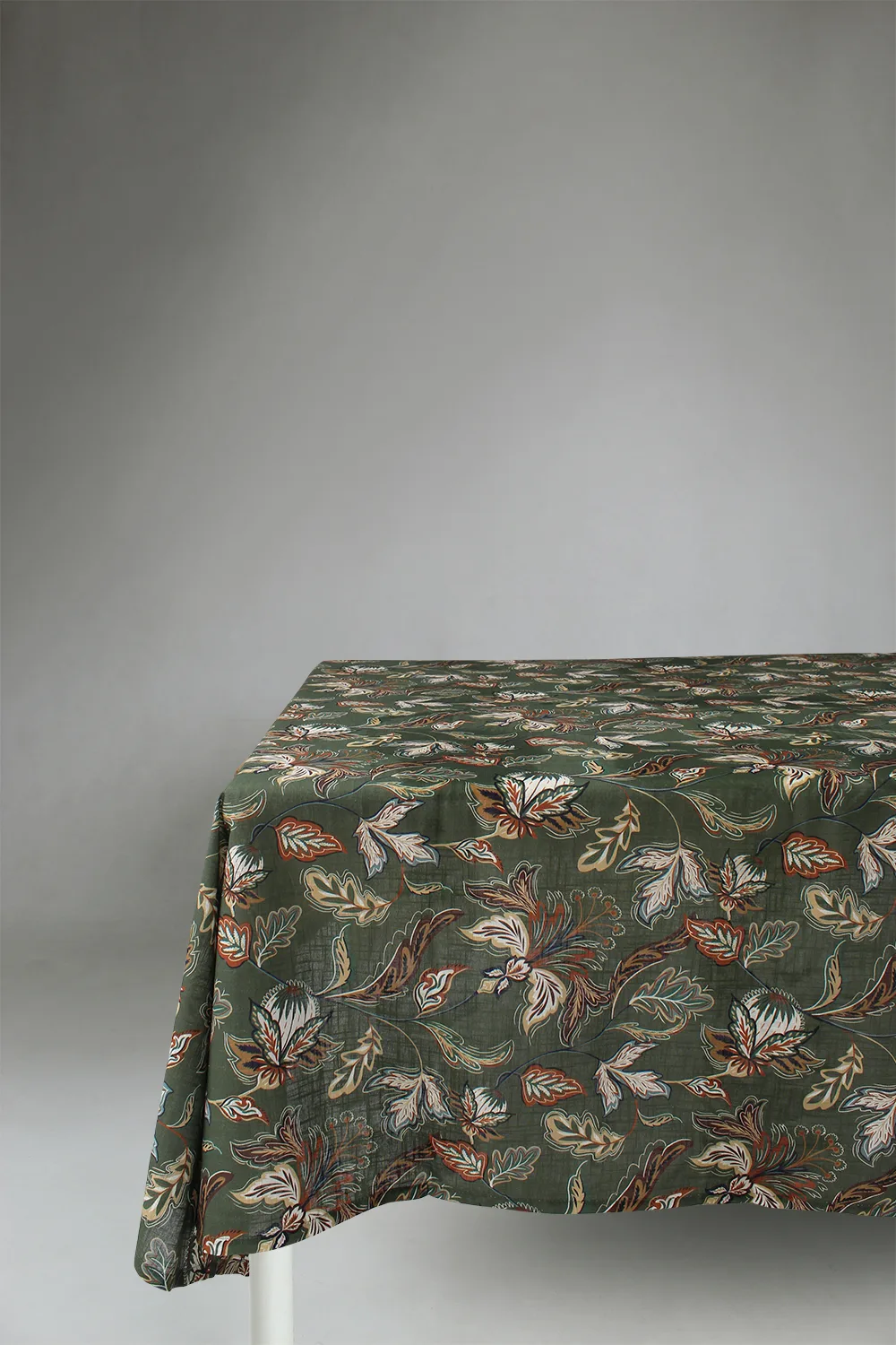 Dukar - Bomullsduk Dagny (grønn) (Størrelse: 140 x 250 cm)