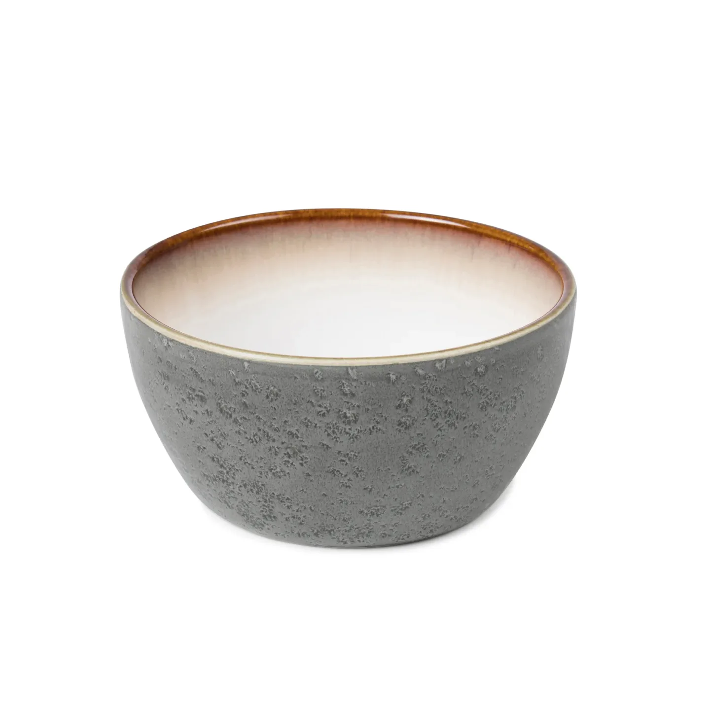 Bitz Bitz skål Ø 12 cm grå Grå-creme