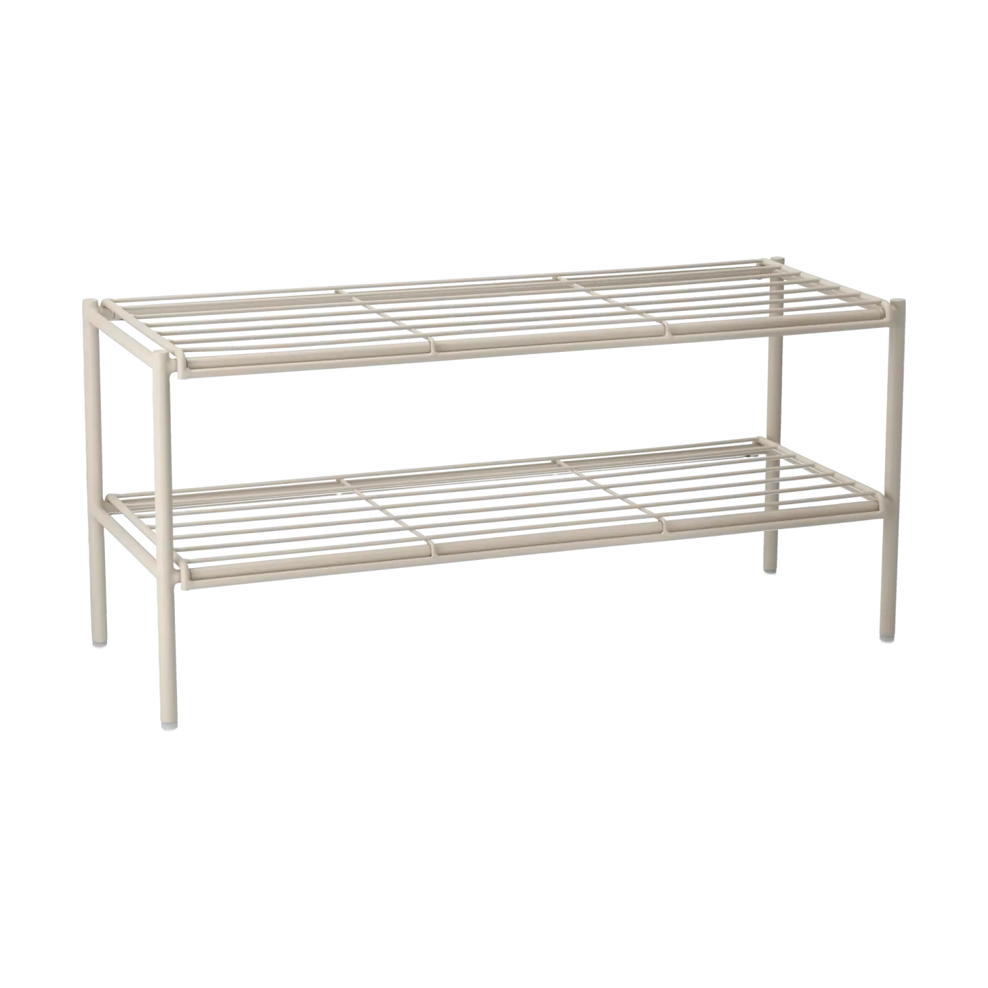 Scandi Living Nod skohylla 80x30x37 cm Beige