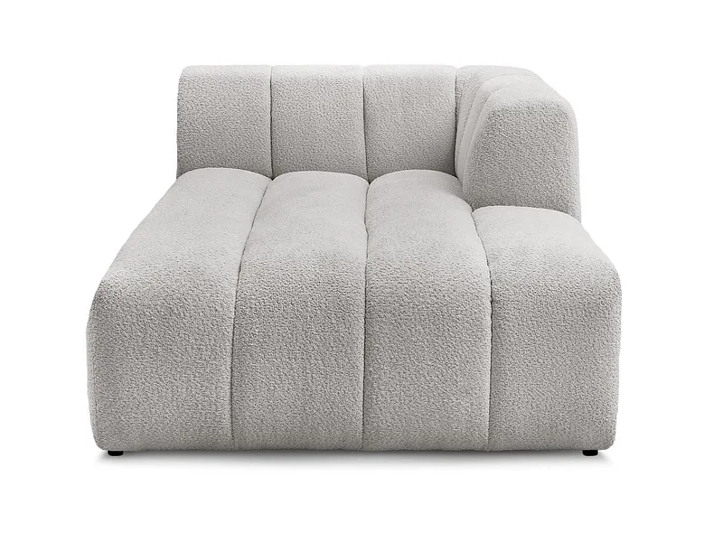 Récamière BOBOCHIC ANNECY Boucle-Stoff hellgrau