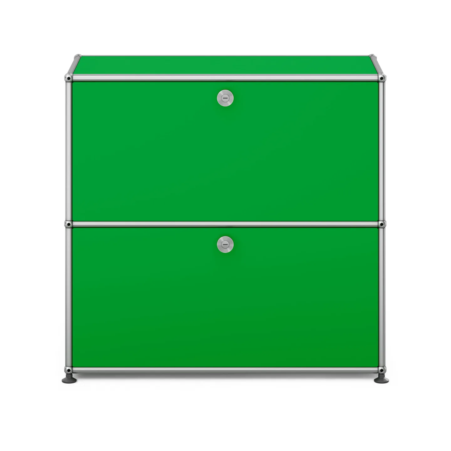 USM - USM Haller S2 28 USM Green - Skänkar och sideboards - Fritz Haller & Paul Schärer - Grön - Metall