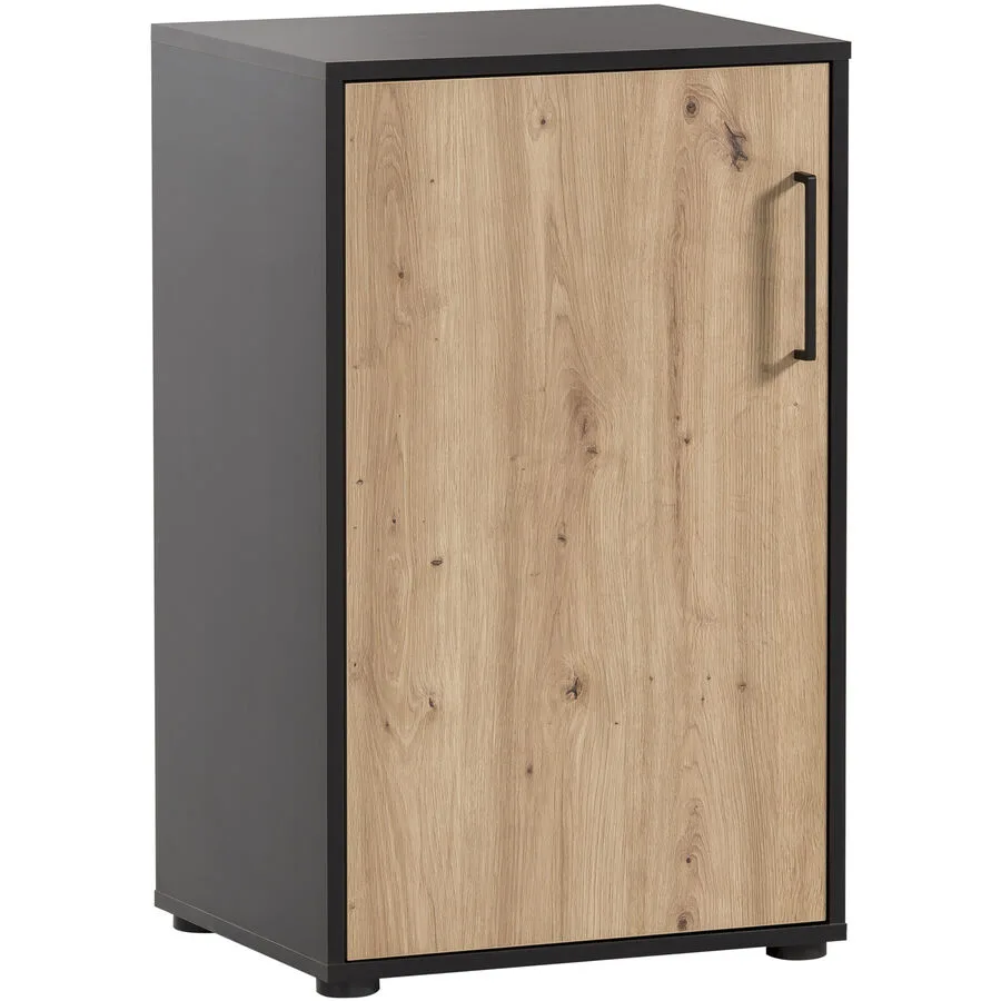 Aktenschrank Nio schwarz Holzwerkstoff B 50.95 cm H 83.6 cm