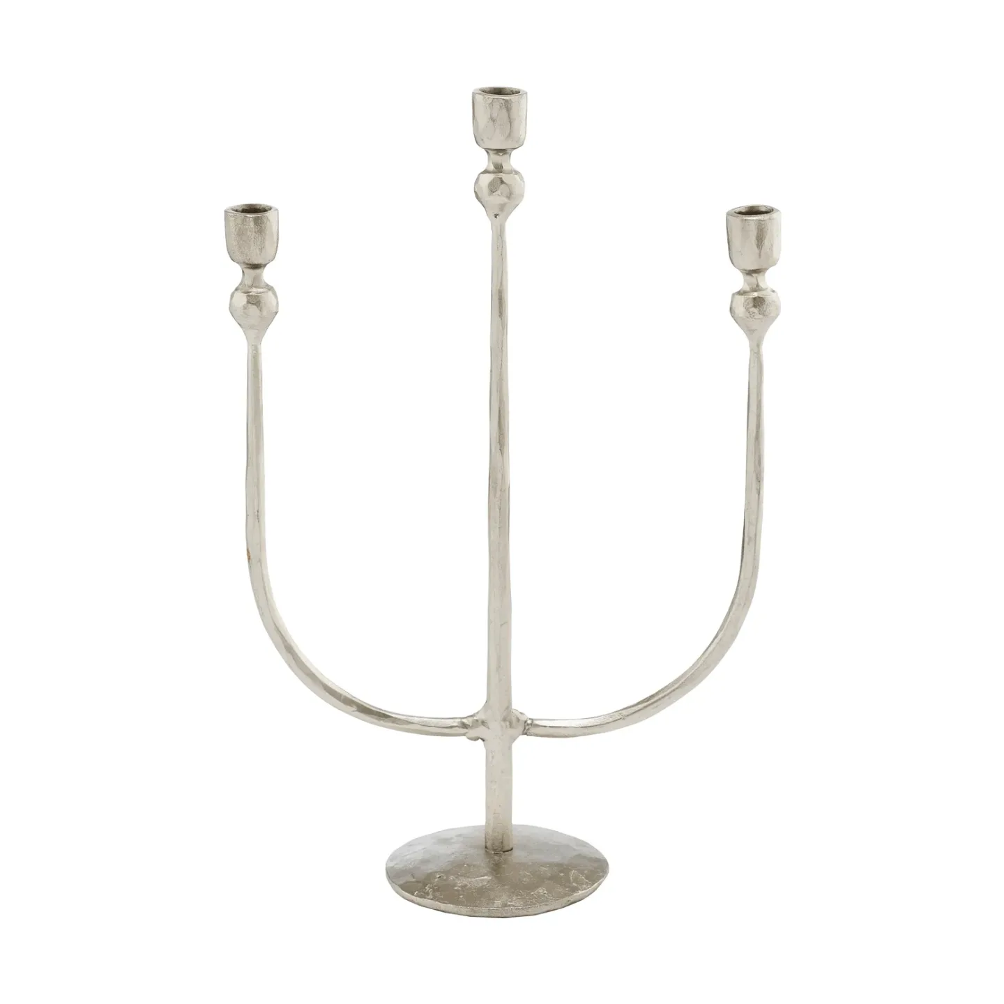Lene Bjerre Imelia ljusstake Silverfärgad, 16x7x24,5 cm