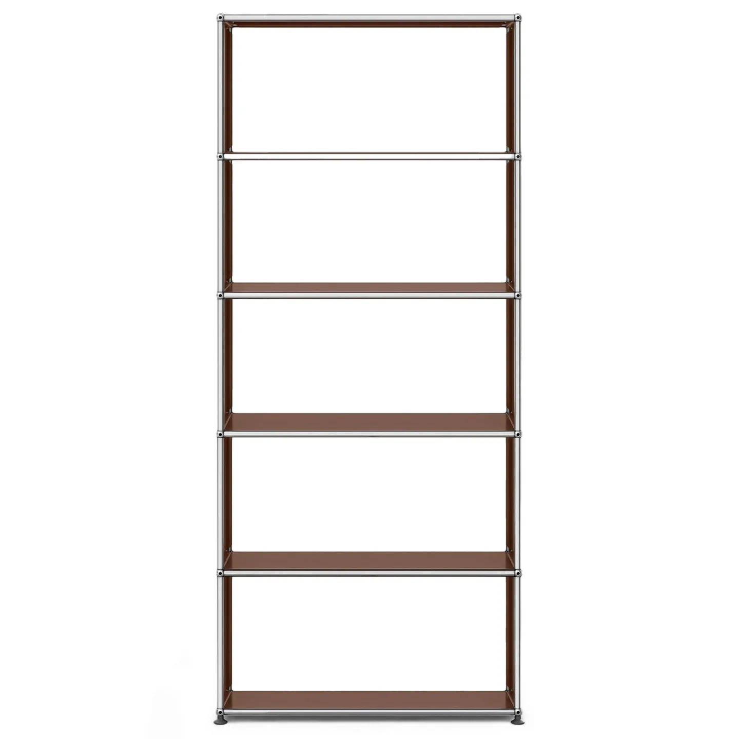 USM - USM Haller 108 Shelving USM Brown - Hyllor & Hyllsystem - Fritz Haller & Paul Schärer - Brun - Metall