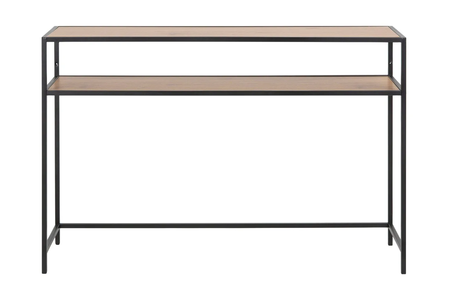 Hasslevik Konsollbord 120 cm - Natur/Matt Svart