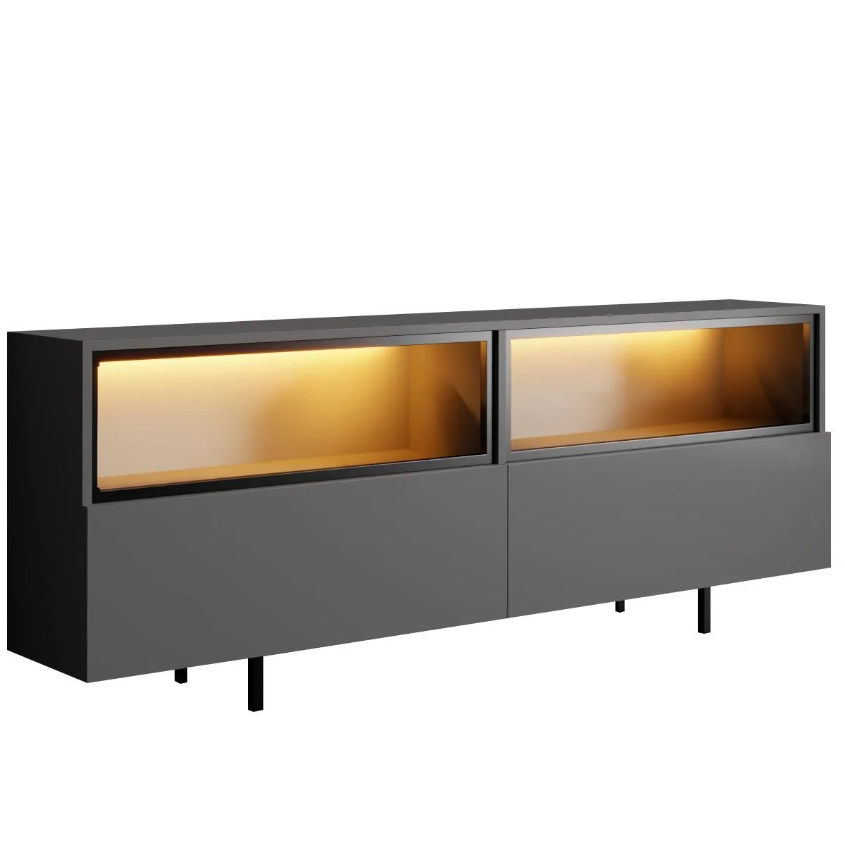 Cielieucel TV-bänk 180 cm - Antracit