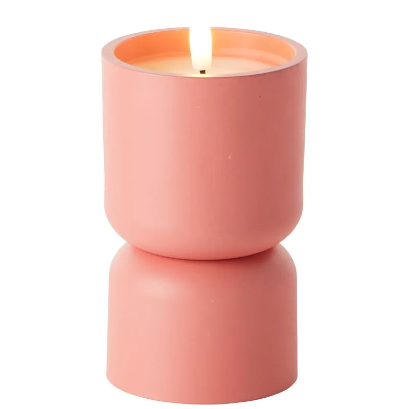 Brilliant - Lovere 15cm - Batteriljus - Rosa