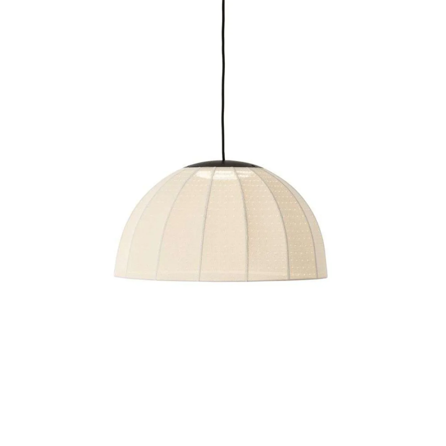 Mollis Pendel Ø50 Off-White - Made By Hand - Soveværelse - Stof / tekstil