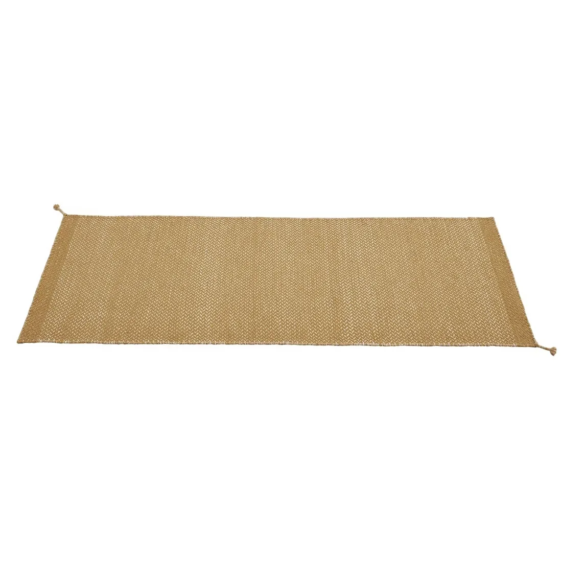 Muuto Ply Wollteppich 80 x 200cm Burnt orange