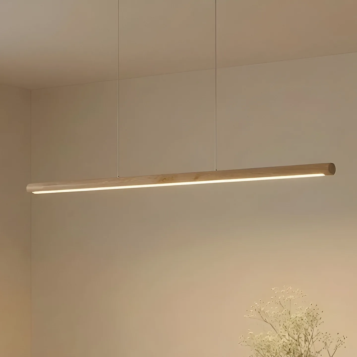 Maruta LED Taklampa Trä - Lucande - Matsal - Modern - Linjär