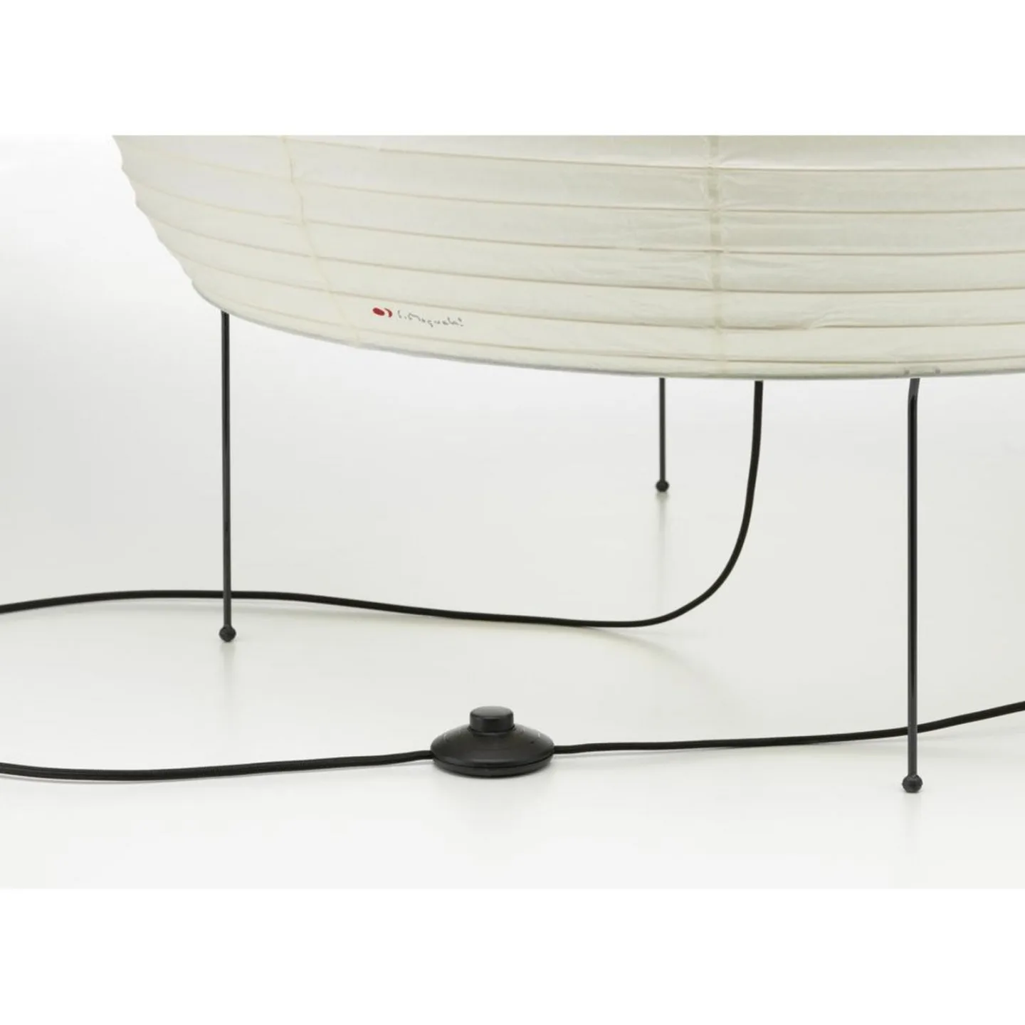 Akari 25N Stehleuchte - Vitra - Wohnzimmer - Papier / Karton