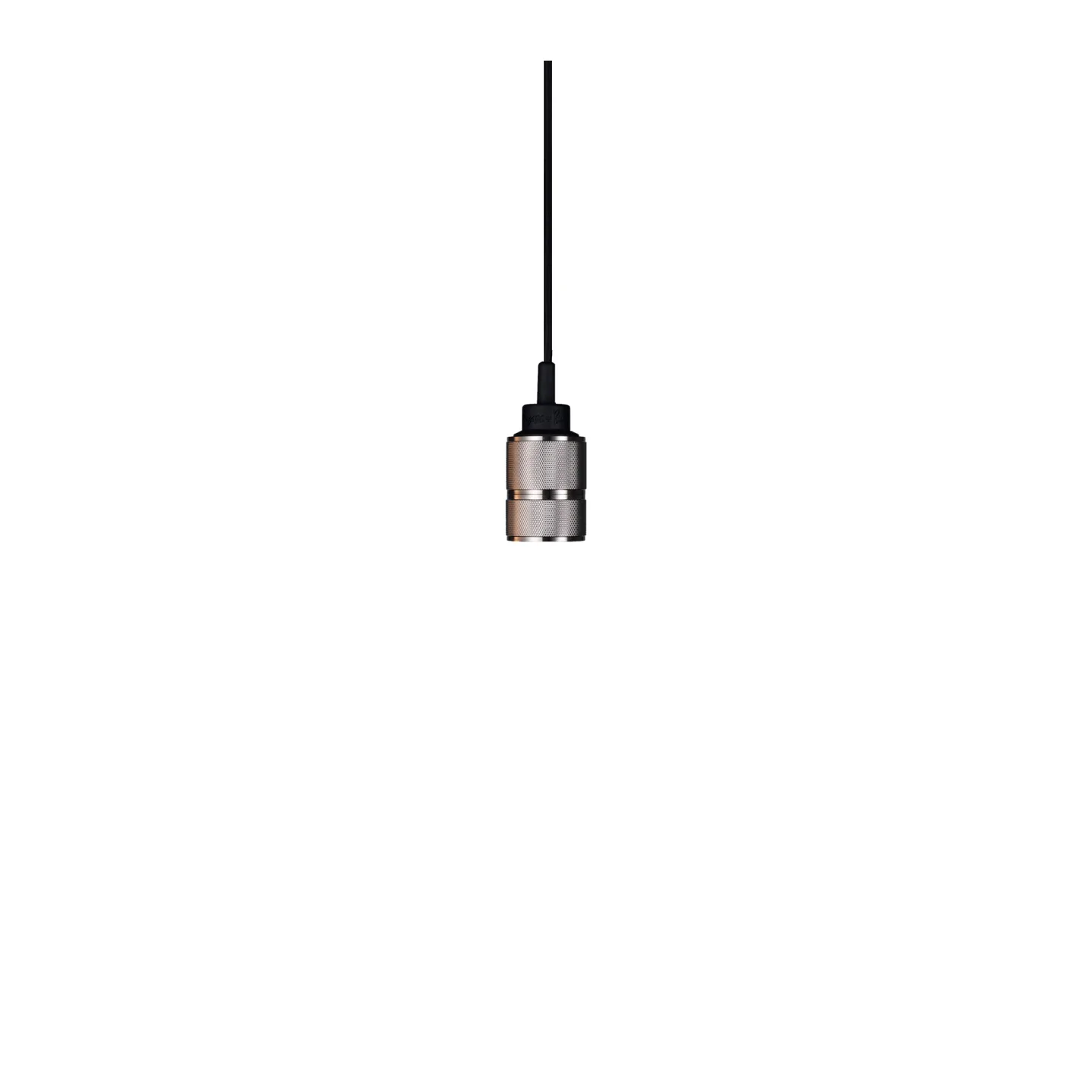 Buster + Punch - Hooked Pendant 1.0 Nude / Steel - 2m - Pendellampor - Massimo Buster Minale - Svart