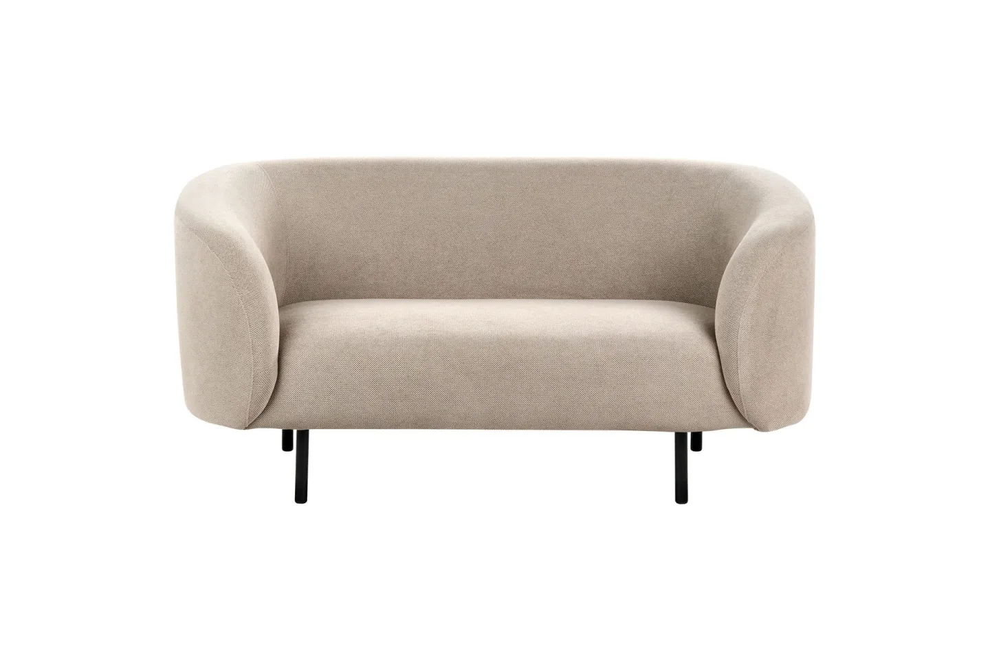 Tuka Soffa 2-sits - Beige/Svart/Grå