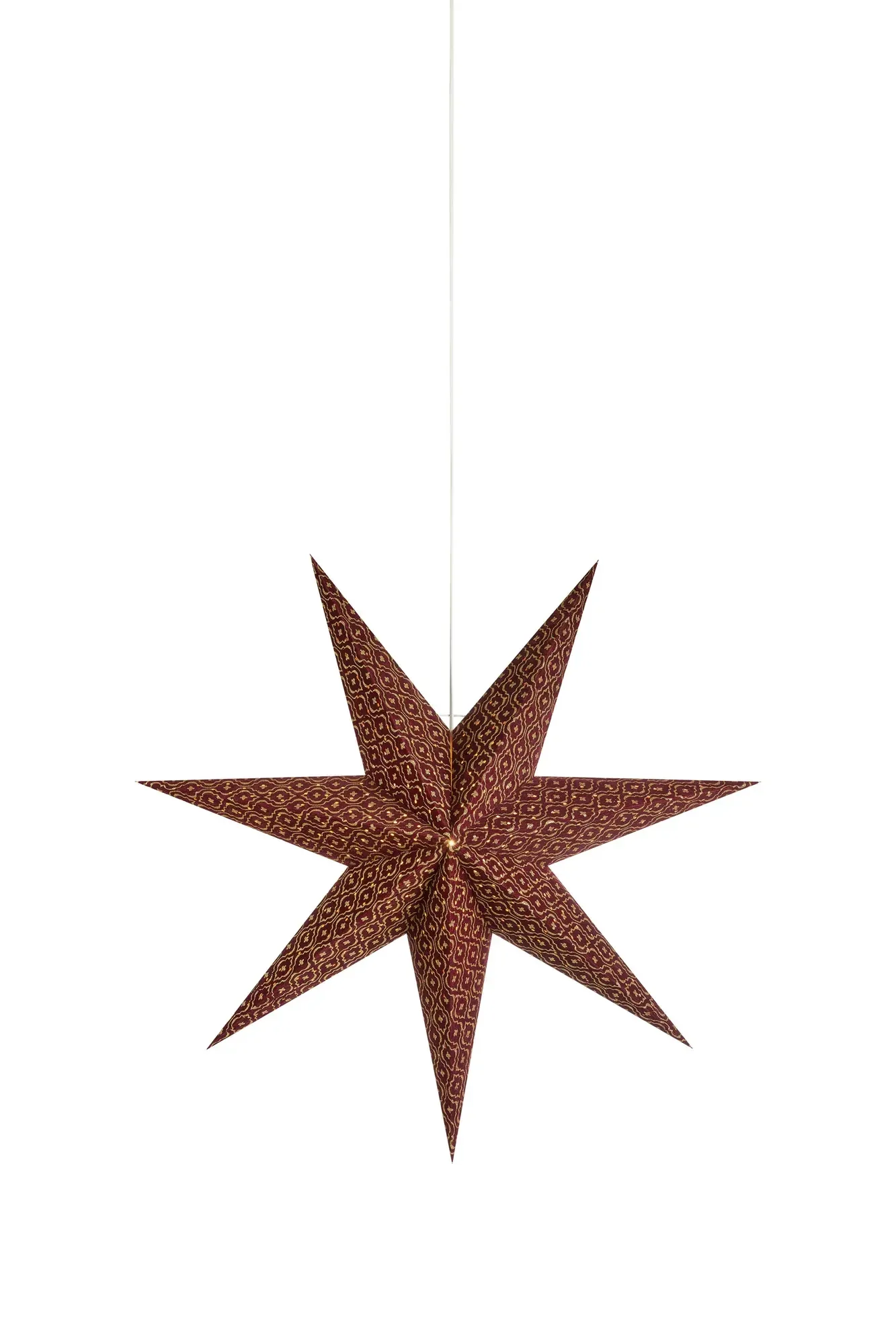 Baroque Stern Bordeaux 45 cm