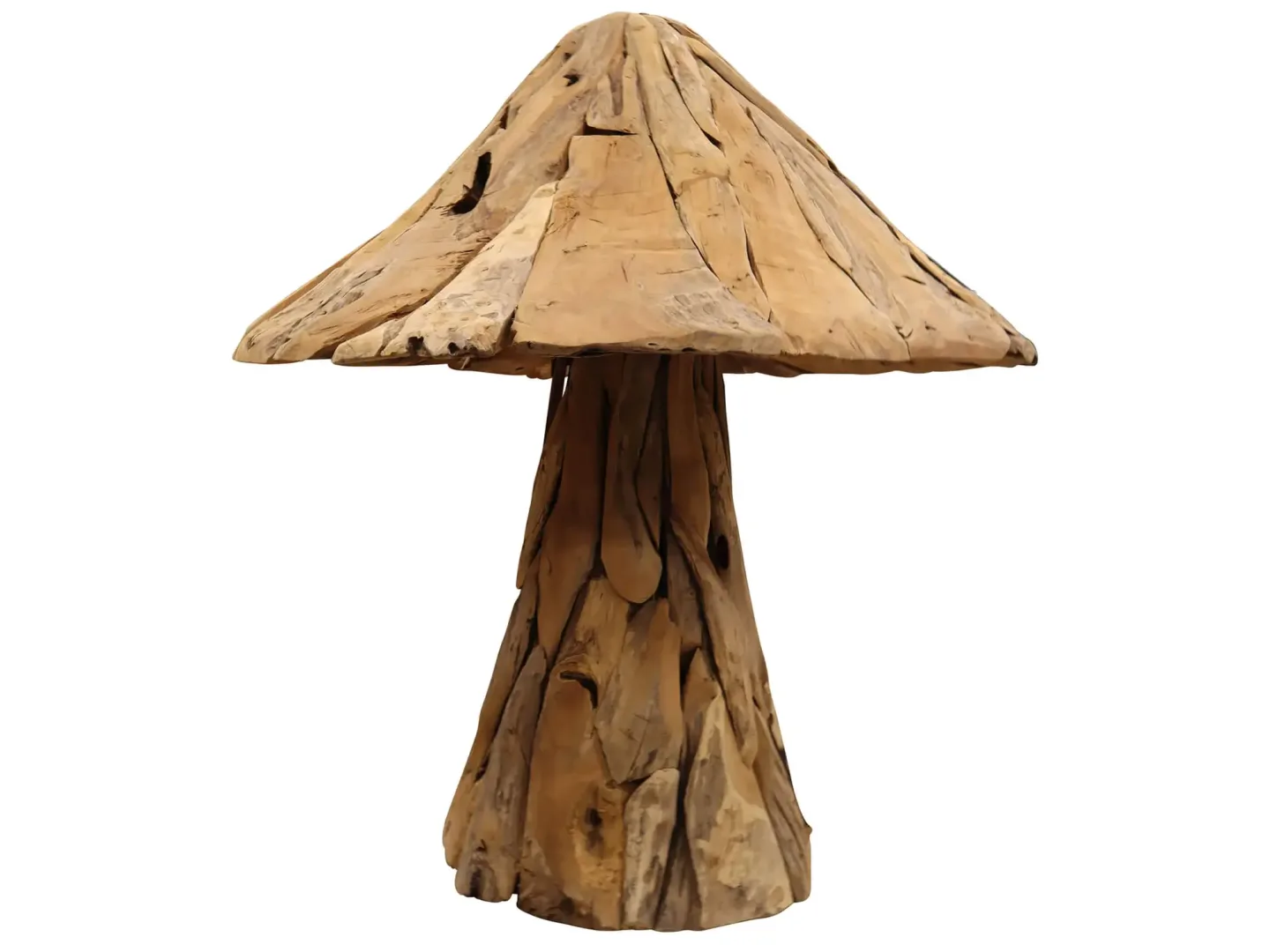 Decofinder Pilz Teak B: 110 cm | Schubiger Möbel