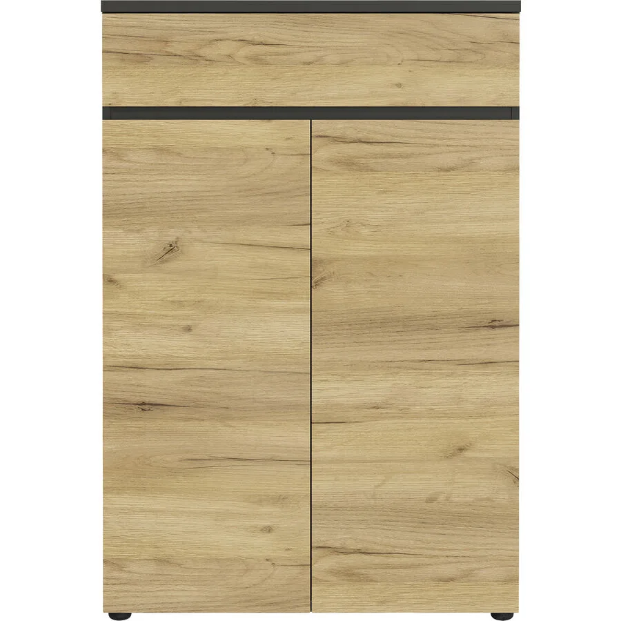 Aktenschrank Lissabon ll graphit Holzwerkstoff B 80 H 120 cm