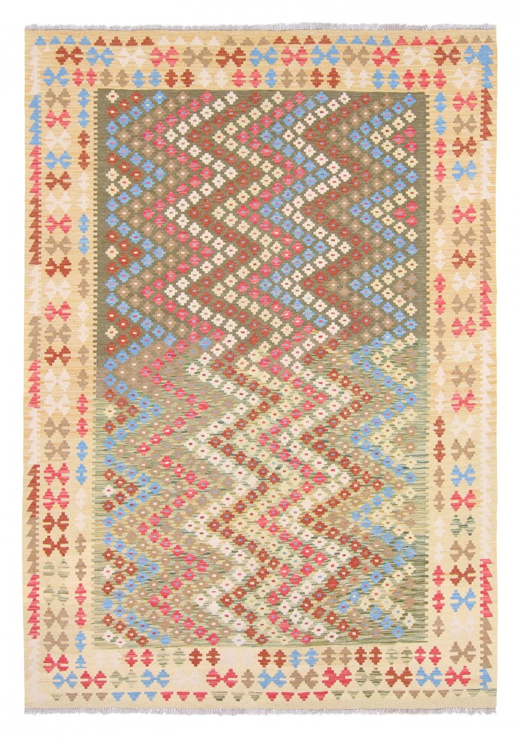 Orientalsk kelimteppe 296 x 205 cm