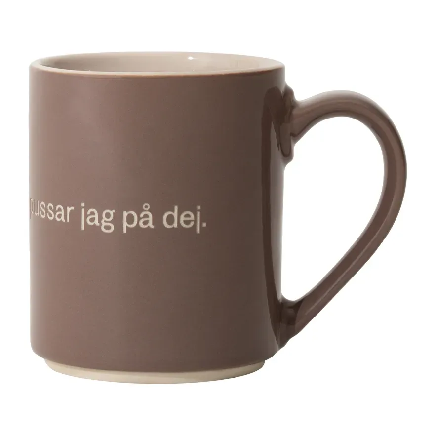 Design House Stockholm Astrid Lindgren Tasse, Trarallanrallanlej Schwedischer Text