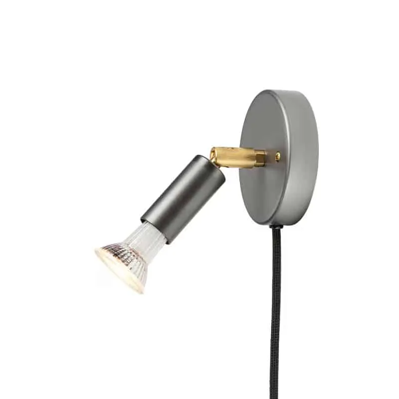 Örsjö Star 1 Rå stål Kopplingshus Kabel o dimmer