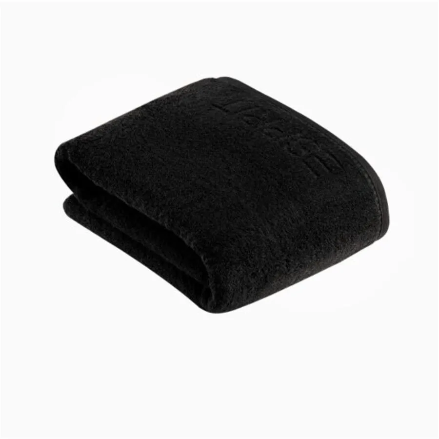 Esprit Badetuch Modern Solid schwarz Baumwolle