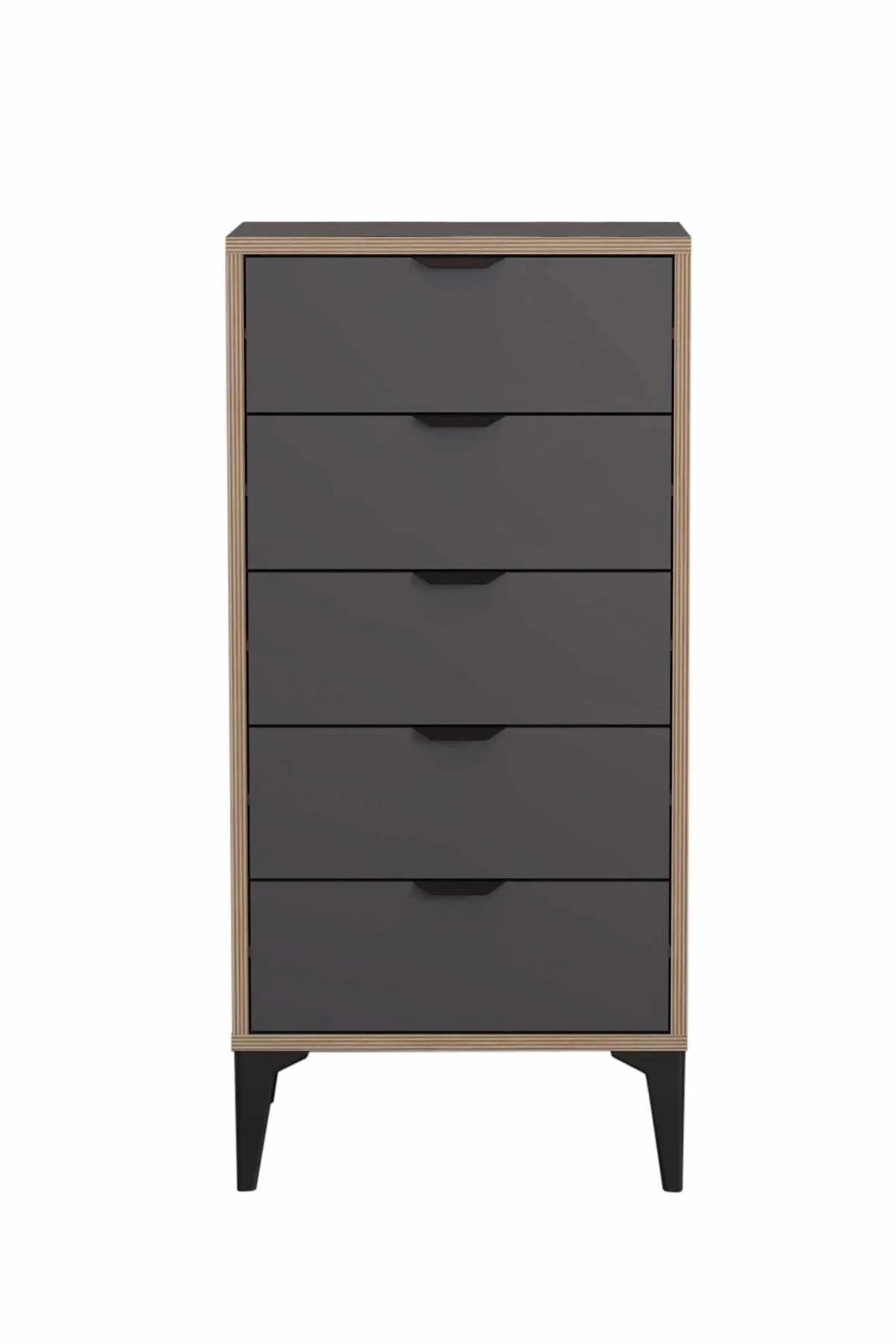 Olyros Byrå 105 cm - Antracit