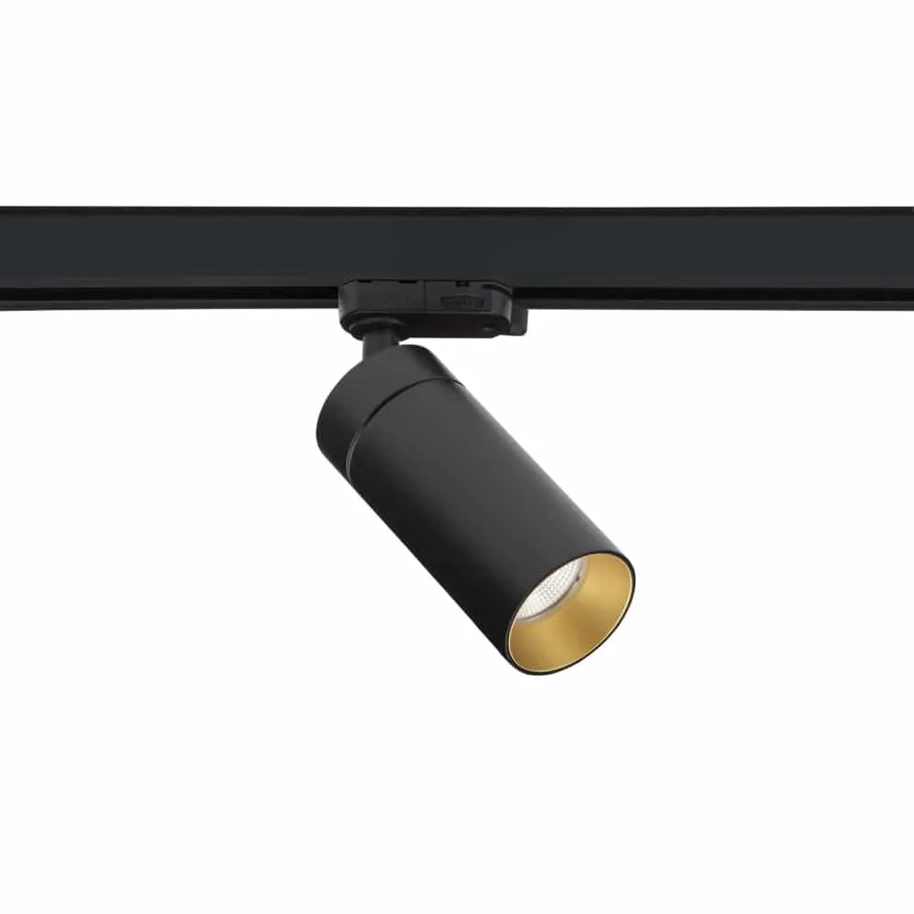 AntiDark S16 Spot Svart/Guld 12W 3000K
