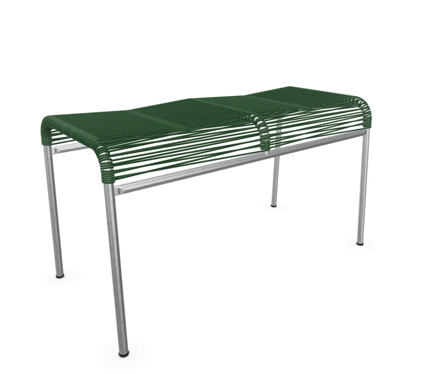 Schaffner Spaghetti-2er-Hocker Säntis Feuerverzinkt Grün | Schubiger Möbel