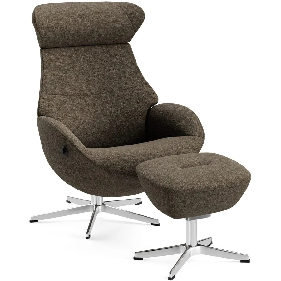 Conform Relaxsessel Daja Braun Stoff 180 cm 163 cm - Möbel Konfigurator: Traummöbel individuell zusammenstellen