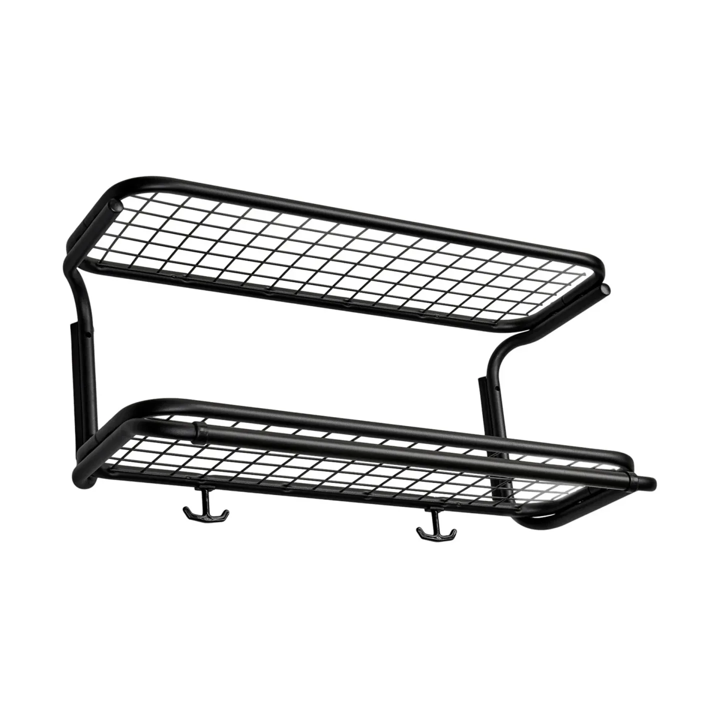 Essem Design Classic 650 hatthylla svart/svart, 2 plan, 60 cm