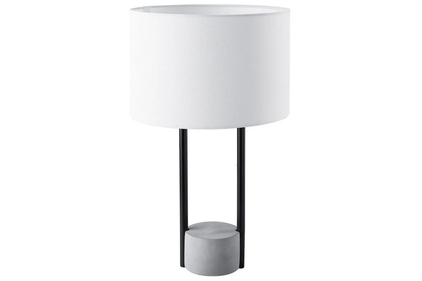 Madrica Bordslampa 60 cm E27 - Vit/Svart/Grå