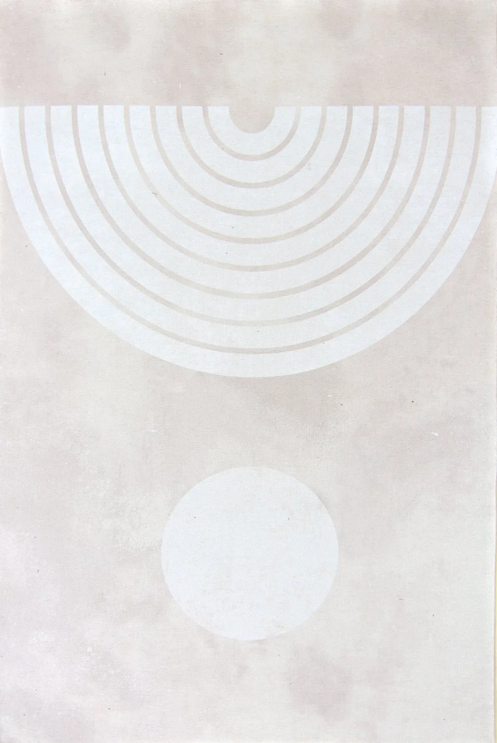Wilton-teppe - Dole (beige/hvit) (Størrelse: 160 x 230 cm)