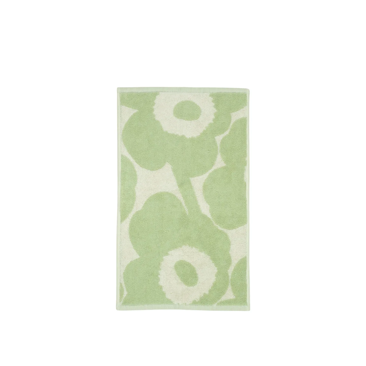 Marimekko - Unikko gästhandduk 30x50 cm Off White, Sage - Handdukar och badlakan - Maija Isola