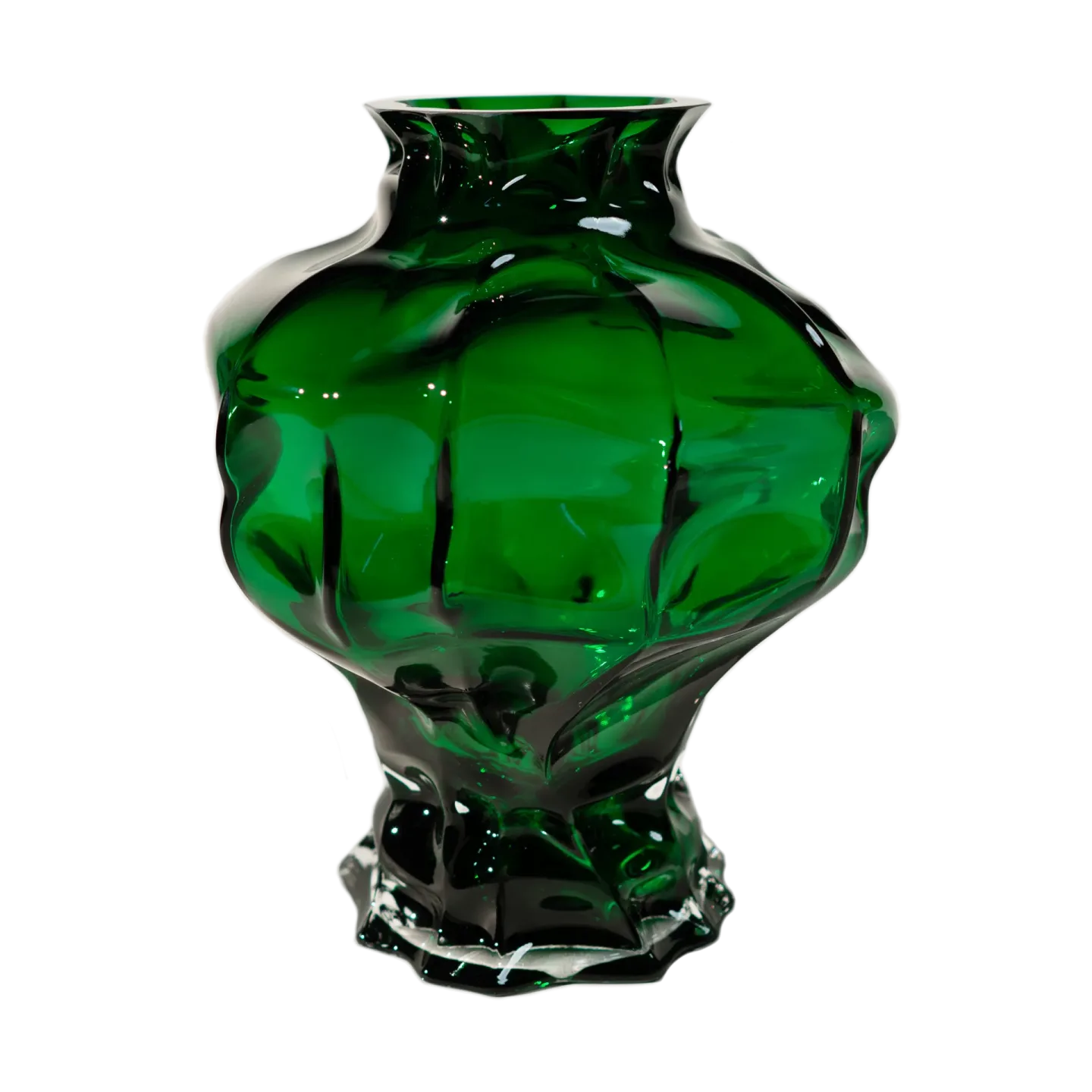 Hein Studio Ammonit Vase 30 cm Green