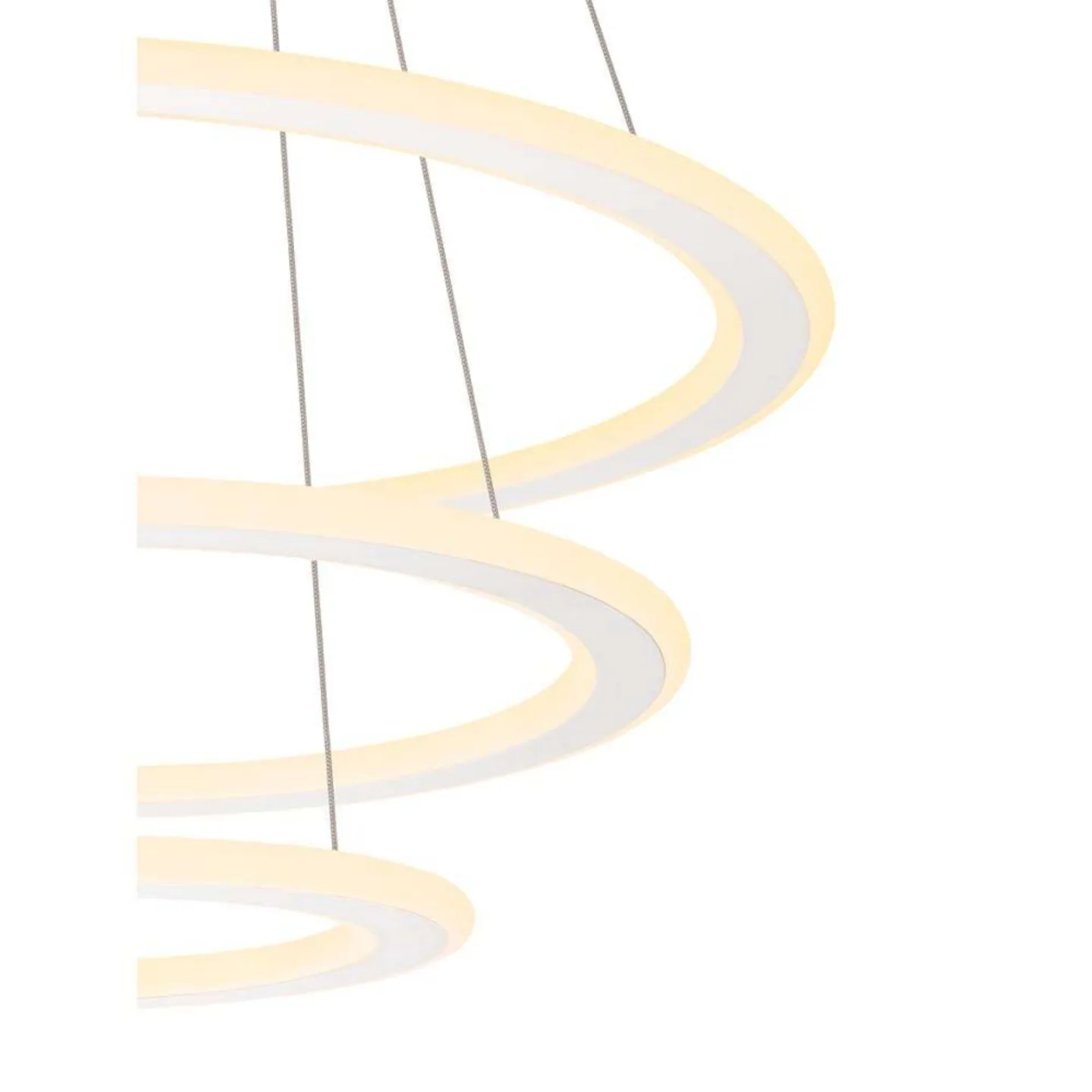 One Flat Pendelleuchte Triple 2700/3000K White - SLV - Esszimmer - Aluminium - Mehrflammig