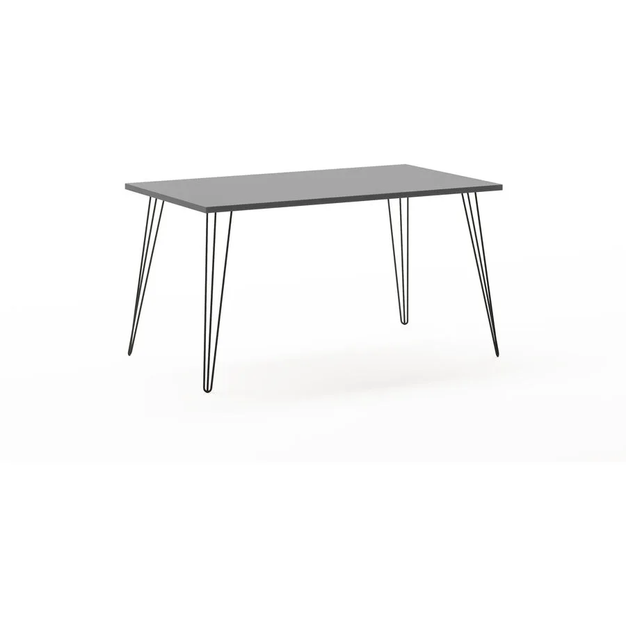 Schreibtisch Fips grau Holzwerkstoff B 120 T 80 cm