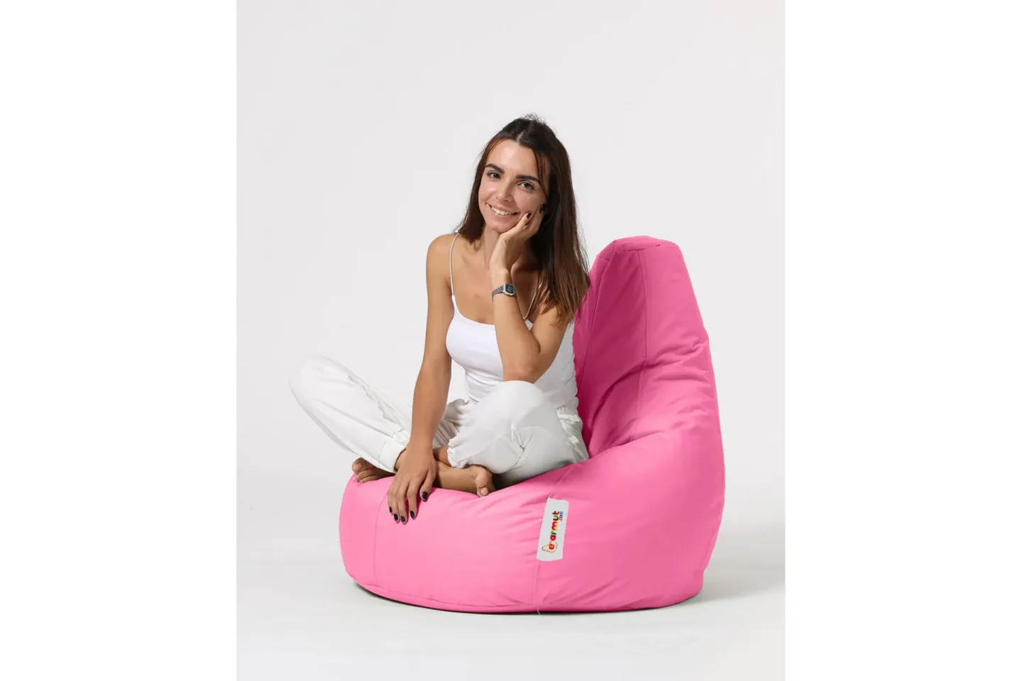 Sittsäck Utomhus Vinna 80 cm - Rosa
