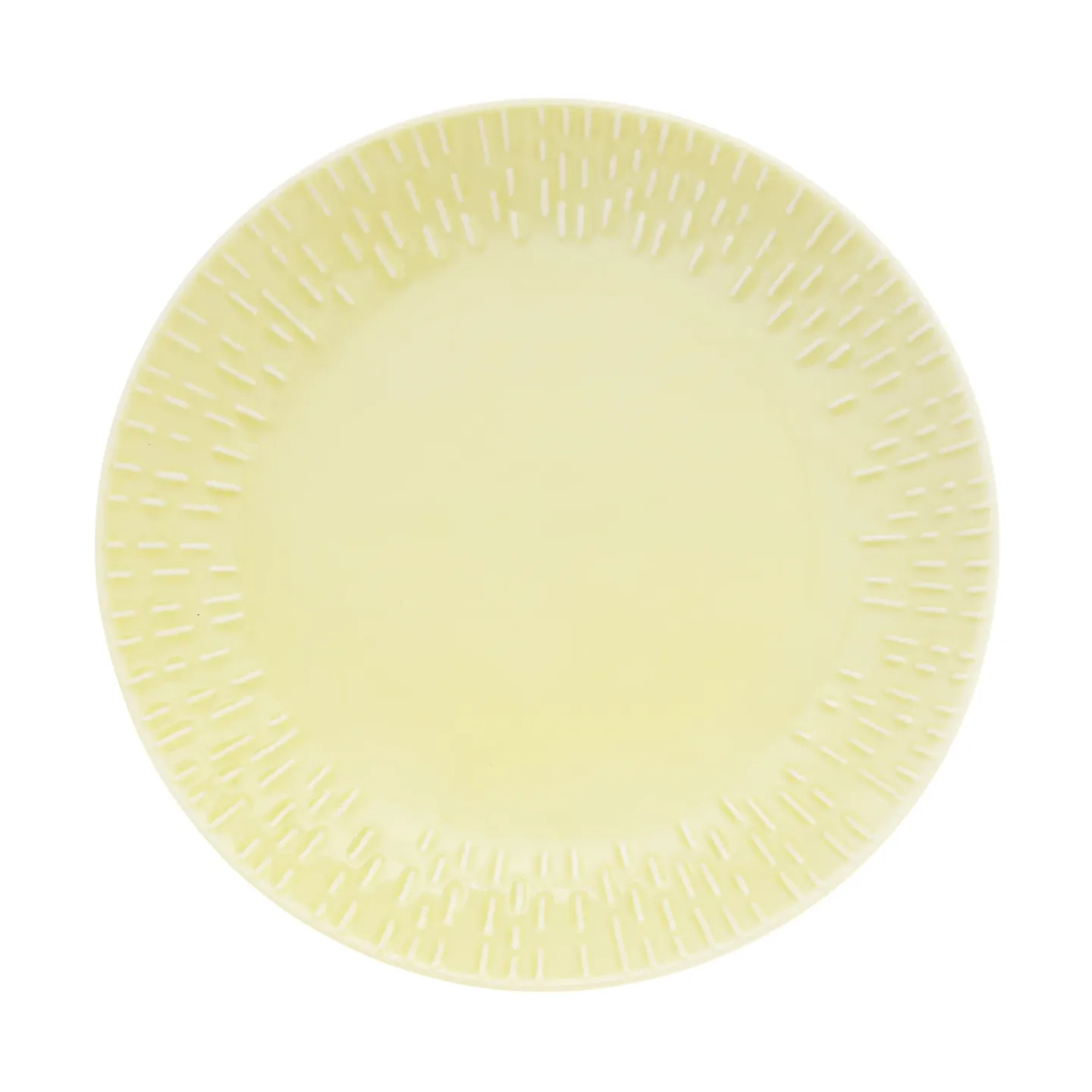 Aida Confetti Teller Lemon, Ø21 cm