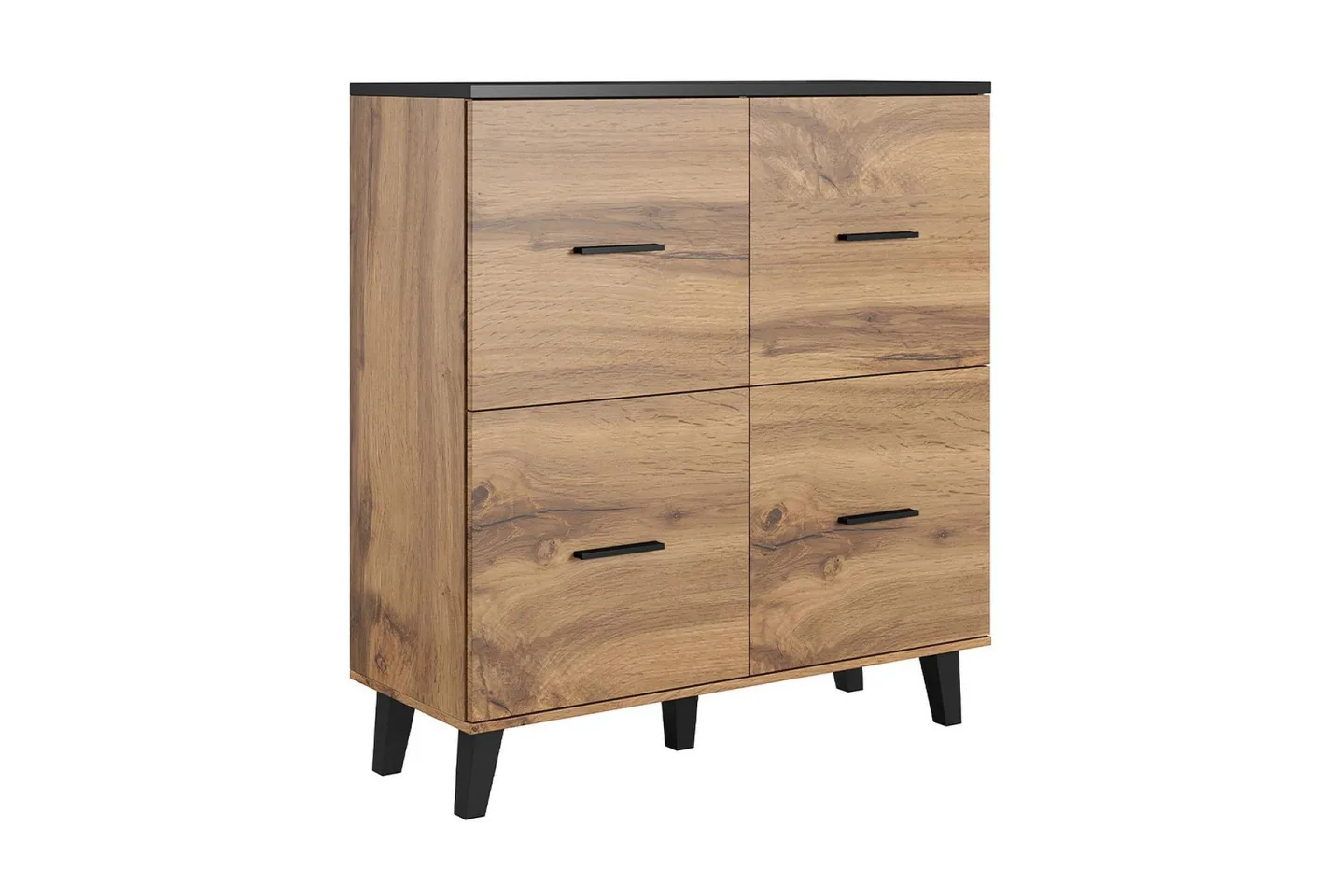 Kardos Byrå 45x110 cm - Natur/Svart