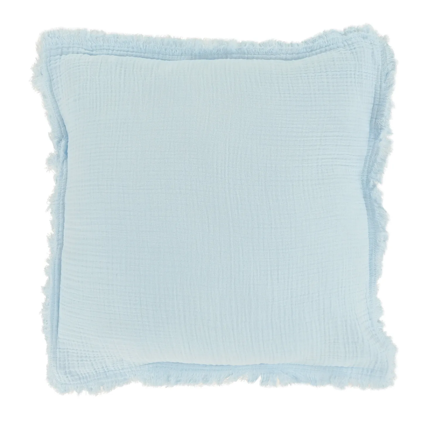Putetrekk - Dorena (lyseblått) (Størrelse: 45 x 45 cm)