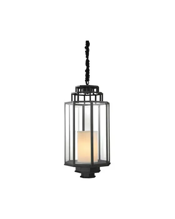 Monticello Lantern Black