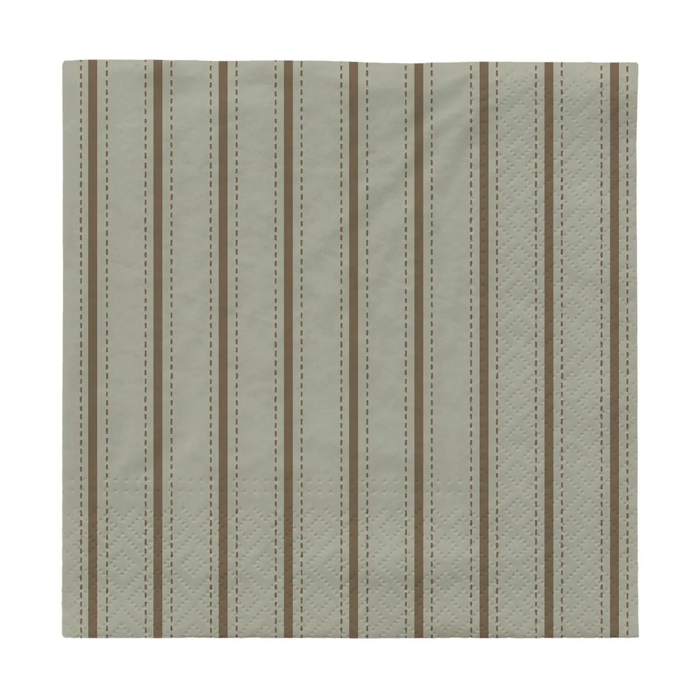Broste Copenhagen Dolly Papierservietten im 20er Pack, 33x33 cm Desert sage-dark green