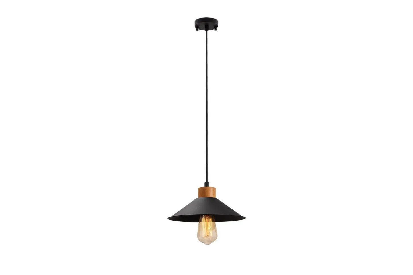 Taklampa Rate 3 Svart - Svart