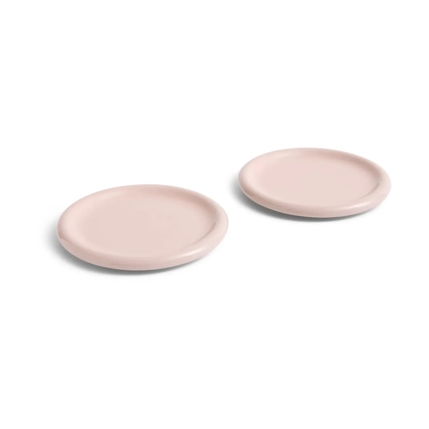 HAY Barro Teller Pink, Ø24 cm 2-teilig