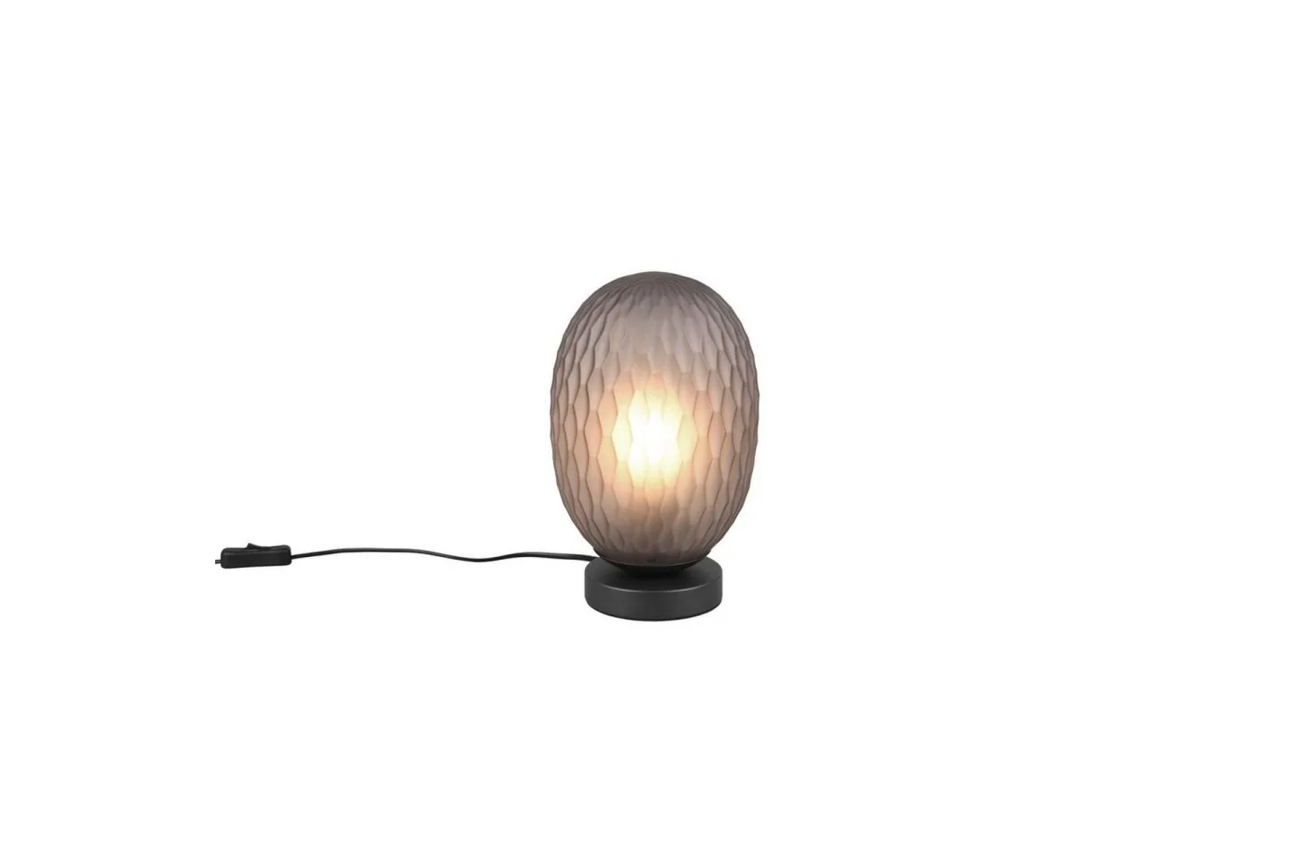 Bordslampa TRIO Facette Mattsvart/rök - Mattsvart/rök