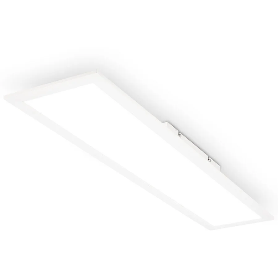Deckenlampe Telefunken Weiss Kunststoff/Metall 18 cm 6.5 cm - LED - Lichtfarbe: Helles Neutralweiss - LED Energiesparlampen