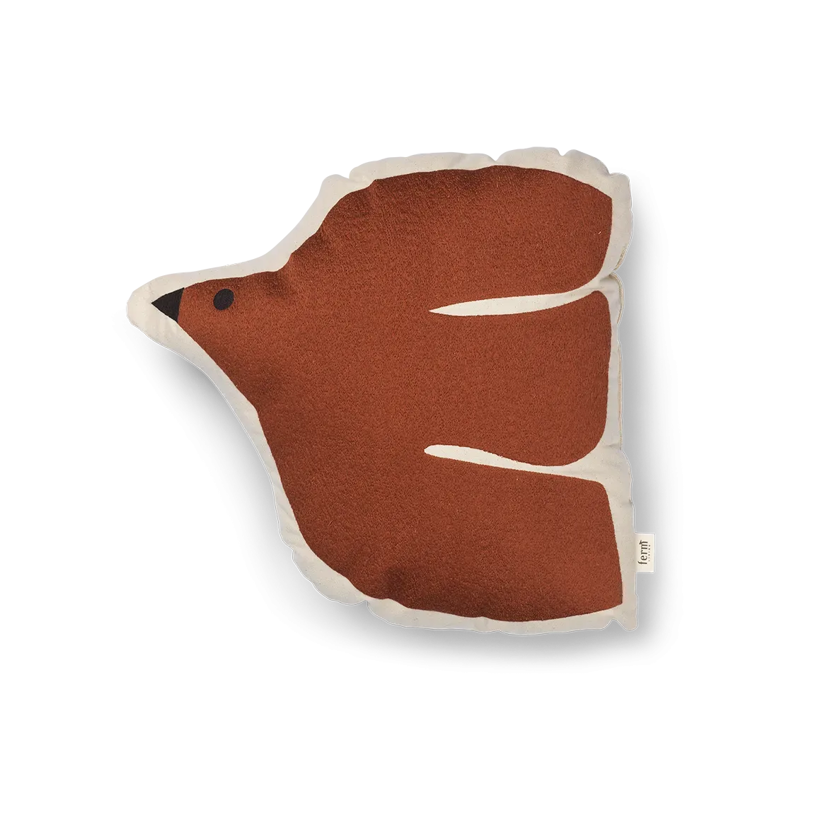 Ferm Living Swif bird Kissen 40x40 cm Baked Clay