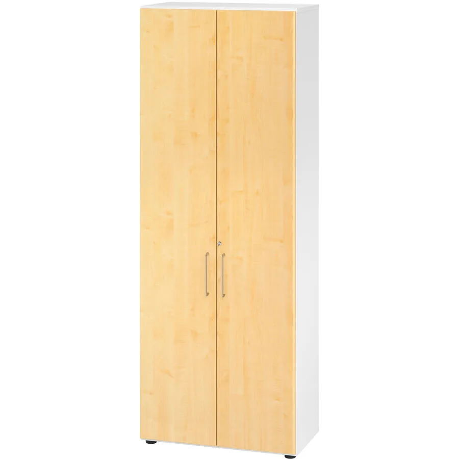 Aktenschrank Office Ahorn, weiss Holzwerkstoff B 80 cm H 215.4 cm