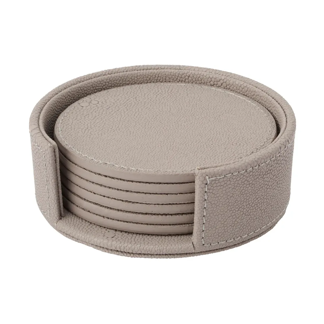 Mojoo Sting Glasuntersetzer Ø12 cm 6er-Pack Fawn